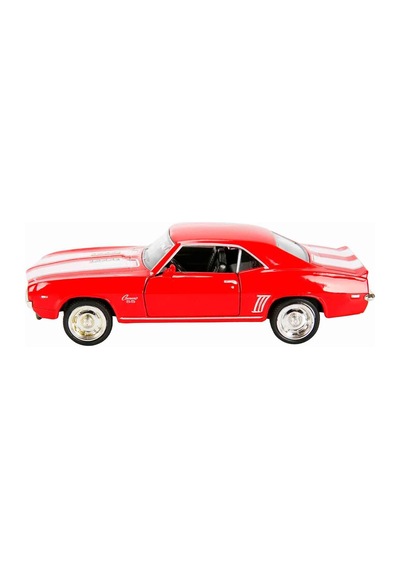 1:32 Rmz City Alman Klasikleri Serisi Die Cast Çek Bırak Model Araba - Kırmızı 1969 Chevrolet Camaro