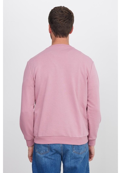 Tudors Unisex Relax Fit Rahat Kesim %100 Pamuk 3 İplik Basic Lila Bisiklet Yaka Sweatshirt-35149 Lila Tudors Unisex Relax Fit Rahat Kesim %100 Pamuk 3 İplik Basic Lila Bisiklet Yaka Sweatshirt-35149 Lila