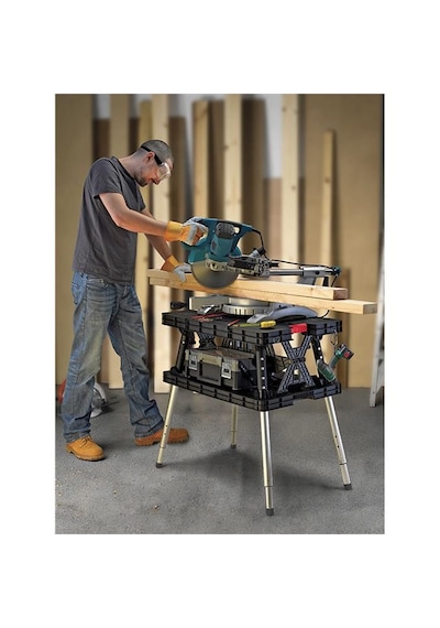 Keter K17182239 Master Pro Portatif Çalışma Tezgahı