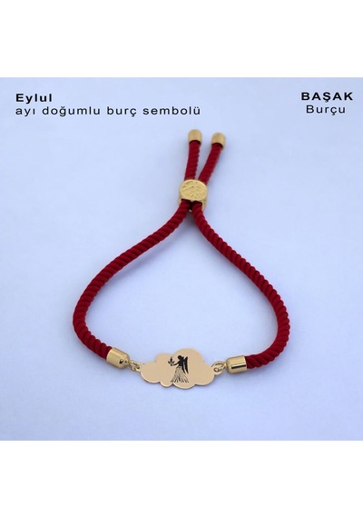 Archin Başak Burçlarına 14 Ayar Altın Plakalı Bulut Figürlü Kırmızı Örgü İpli Hediye Bileklik-364burç Başak Archin Başak Burçlarına 14 Ayar Altın Plakalı Bulut Figürlü Kırmızı Örgü İpli Hediye Bileklik-364burç Başak