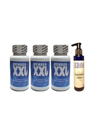 Buğz Member Xxl Erkeklere Özel 60lı 3 Adet + Eros Natural Personal Lubricant 125ml Lubricant Jel