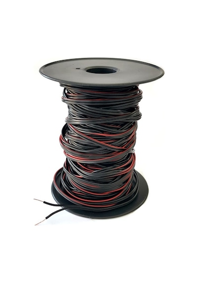 Electroon 2x0.75 MM Siyah Hoparlör Ses Kablosu 10metre