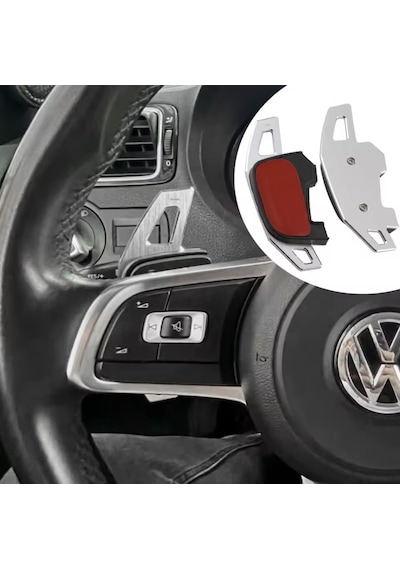 Cc R-line Direksiyon F1 Paddle Shifter Gümüş Renk Gümüş