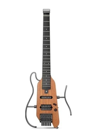 Donner Hush-x Headless Traveller Elektro Gitar Seti Natural
