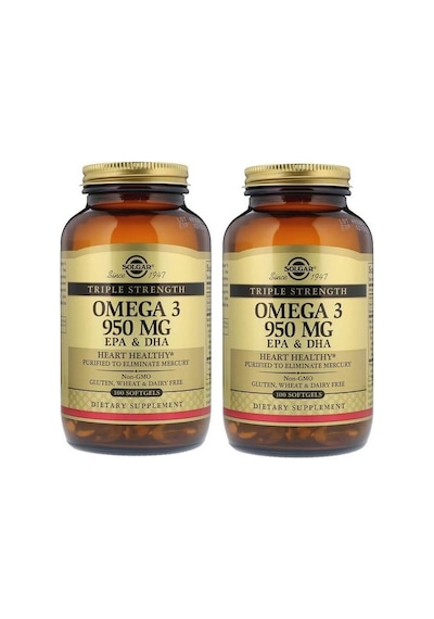 Solgar Omega-3 950 Mg 100 Kapsül İkili