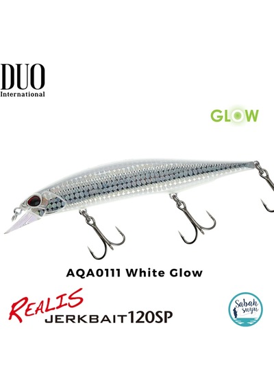 Duo Realis Jerkbait 120SP AQA0111 White Glow