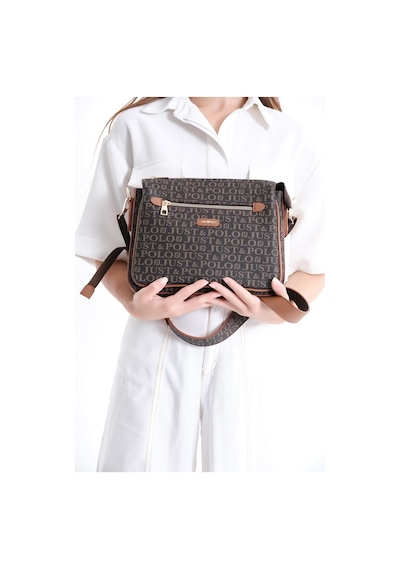 Just Polo Kadın Çapraz Ve Omuz Çantası 2068mh Kahverengi Taba 19664465