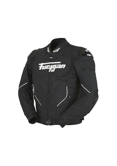 Furygan Raptor Evo 2 Deri Motosiklet Ceketi Siyah