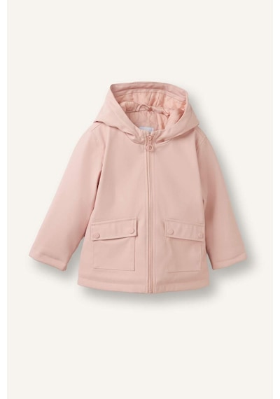 Defacto Kapüşonlu Pembe Yağmurluk Kız Bebek G9329a526aupn243 Pembe-pn243