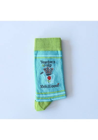 Bidigago Öğretmene Hediye Tasarım Unisex Çorap Renkli