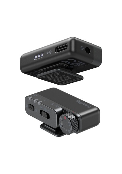 Smallrig - 5715 S70 Siyah 2 Kişilik 48khz/24bit Kablosuz Yaka Mikrofonu