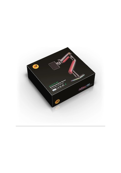 North Bayou Nb F5-gr Gaming 32-60 İnç Monitör Kolu 2-20 Kg Rgb Işıklı Yüksek Taşıma Kapasiteli Profe