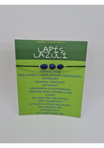 Gümüştel El Sanatları Sertifikalı Lapis Lazuli Doğal Taş Bileklik Asansörlü Ayarlanabilir Kilit Sistemi Çok Renkli Gümüştel El Sanatları Sertifikalı Lapis Lazuli Doğal Taş Bileklik Asansörlü Ayarlanabilir Kilit Sistemi Çok Renkli