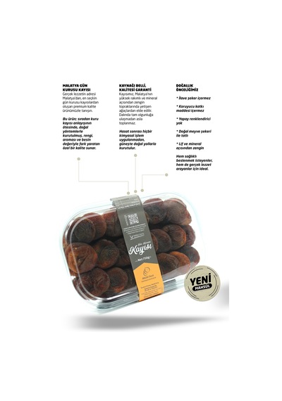 Malatya Gün Kurusu Kayısı 750g 750 G