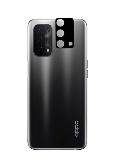 Oppo A74 4G Zore 3D Kamera Camı Siyah