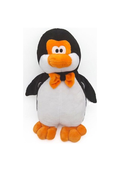 4 Adet Grantoys Papyonlu Penguen Pelüş 40 Cm Çok Renkli