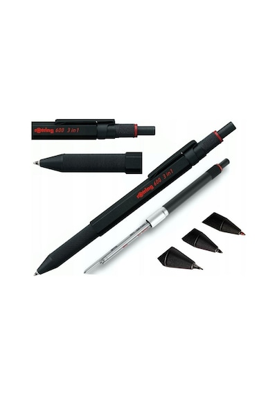 Rotring 600 Multipen Üç Fonksiyonlu N 2164108