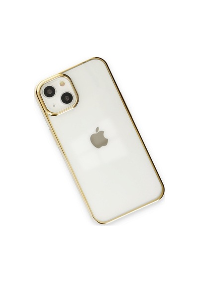 Apple iPhone Uyumlu,  14 Plus Kılıf Element Silikon - Gold