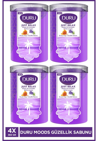 Moods Relax Güzellik Sabunu 16 Adet 4x360 Gr