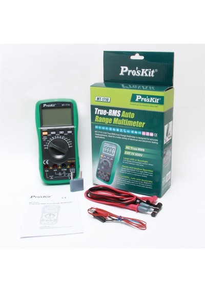 Pro'skit Mt-1710 True-rms Otomatik Seviyeli Dijital Multimetre