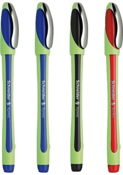 Schneider Xpress 0.8 MM Fiber Uçlu Kalem 2 Mavi 1 Siyah 1 Kırmızı