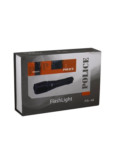 Ps-46 Xml-t6 Led Şarjlı El Feneri 500 Lümen Zoomlu Araç Duvar Şarj Setli