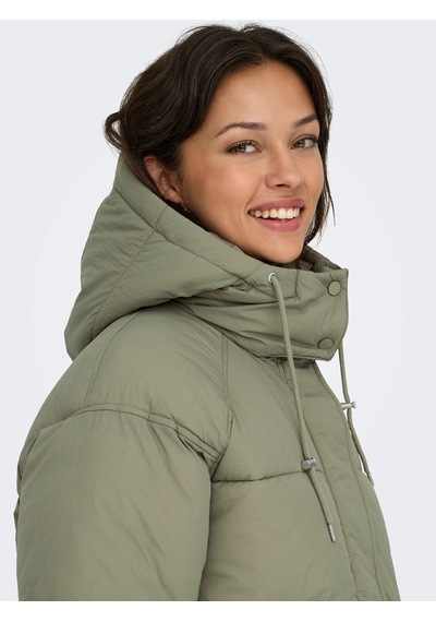 Only Onlhope Short Puffer Kadın Şişme Mont 15322013 Yeşil