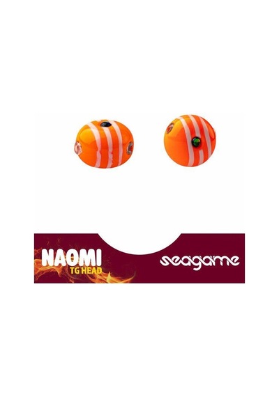 Seagame Naomı Tg Head 60g Tai Ruber Slider 219 Orange Stripe White