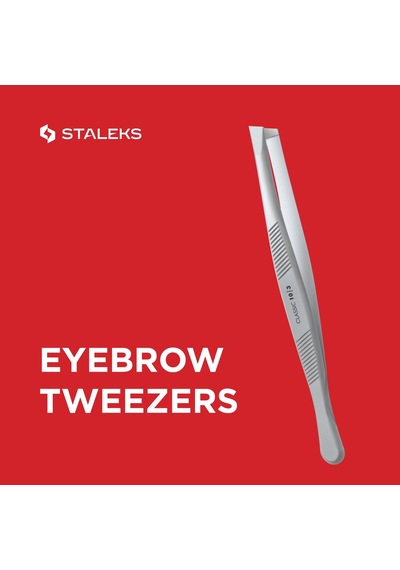 Staleks P-02 Pvc Koruyucu Kılıflı Kaş Cımbızları Toplam Uzunluk 9