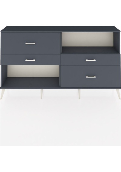 Arges Konsol Tek Raflı 4 Çekmeceli 176x30x99 Antrasit-antrasit Antrasit-antrasit Arges Konsol Tek Raflı 4 Çekmeceli 176x30x99 Antrasit-antrasit Antrasit-antrasit