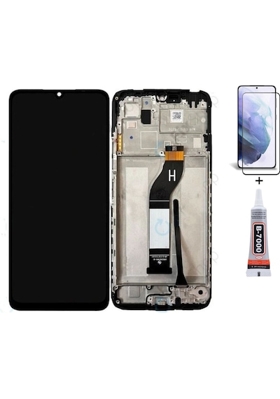 Xiaomi Redmi 13c Çıtalı Ekran Lcd Dokunmatik B7000 15ml Yapıştırıcı Ve Kırılmaz Cam İle Beraber Yc
