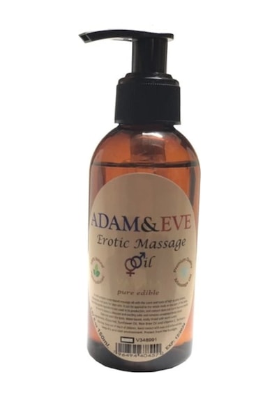 Adam & Eve Aromaterapi Vanılla Massage Oil 1 Adet Vanilya Aromalı Vücut Masaj Yağı