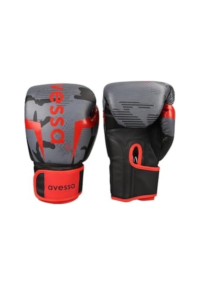 Avessa Ring-312 Boks Eldiveni Siyah 12 Oz Açık Mavi