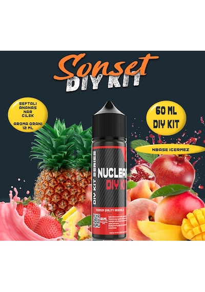 Nuclear 100 Ml Dıy Kit Summer Gıda Aroma 20 Ml Aroma İçerir