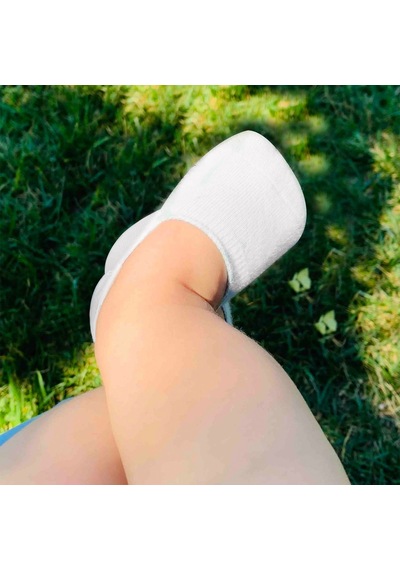 Bistyle 6'lı Bebek Babet 6208 Beyaz