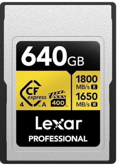 Lexar 640gb Professıonal Gold Lcagold640g- Rneng Cfexpress 4.0 Type-a Kart