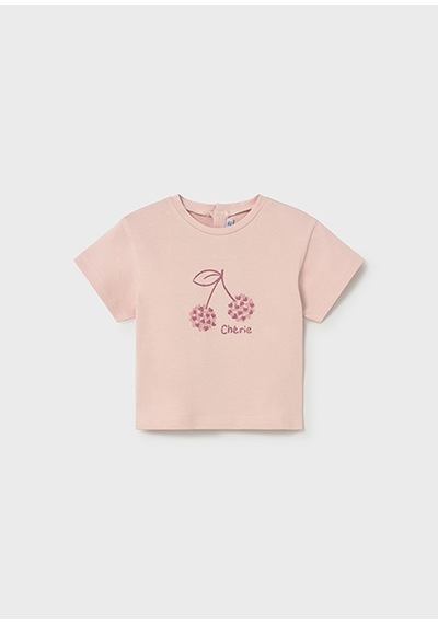 Mayoral Kız Bebek T-shirt Pembe - 00105