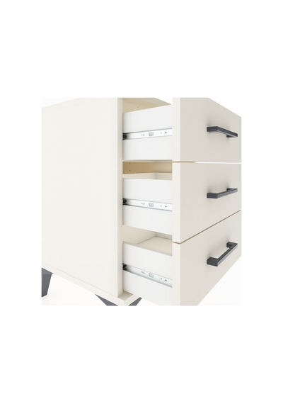 Hyperion Komodin 3 Çekmeceli 44x44x64 Aytaşı-aytaşı Aytaşı