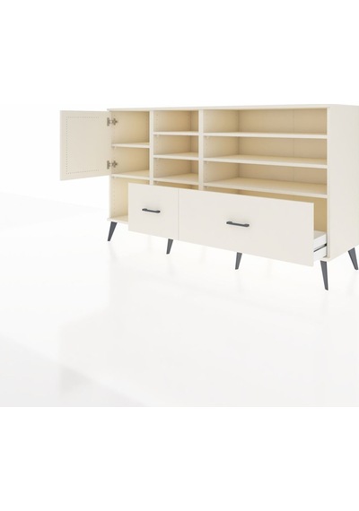 Hyperion Konsol 8 Raflı 2 Çekmeceli Tek Kapaklı 176x44x99 Aytaşı Aytaşı-aytaşı Hyperion Konsol 8 Raflı 2 Çekmeceli Tek Kapaklı 176x44x99 Aytaşı Aytaşı-aytaşı