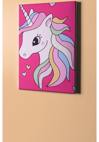 Webstyle Sayılarla Boyama Seti Kasnaklı Unıcorn 50 X 65 Cm