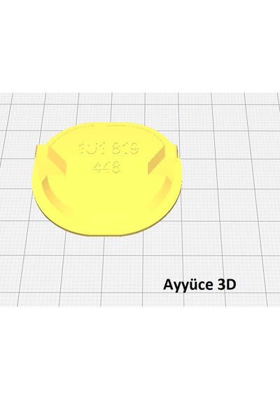 Ayyüce 3d, Octavia Mk1 Öncam Önü Silecek Muhafaza Vida Kapağı 3x