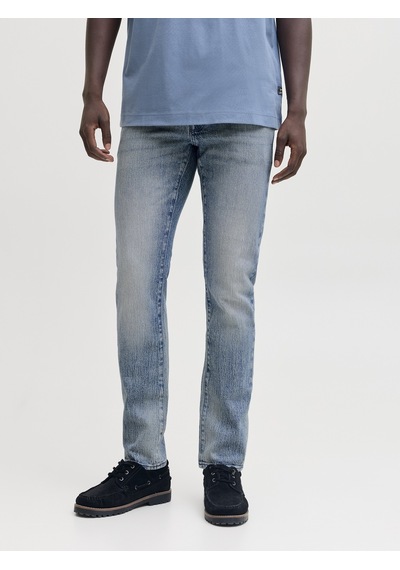 Jack & Jones Jack Jones Glenn Model Erkek Dar Kesim Kot Pantolon 12295611 Mavi