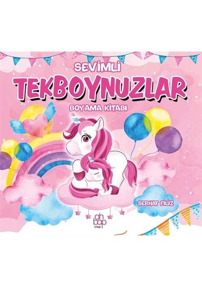 Sevimli Tekboynuzlar Boyama Kitabı