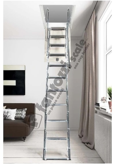 Aytürk Fantozzi Acisvazia Italya Menşei 70x100 Galveniz Kaplı Makaslı Metal Çatı Merdiveni H:320cm Standart Model Aytürk Fantozzi Acisvazia Italya Menşei 70x100 Galveniz Kaplı Makaslı Metal Çatı Merdiveni H:320cm Standart Model