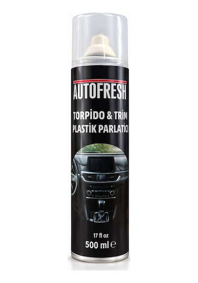 Torpido & Trim Plastik Parlatıcı Sprey 500 Ml Araç İçi Plastik Yenileyici