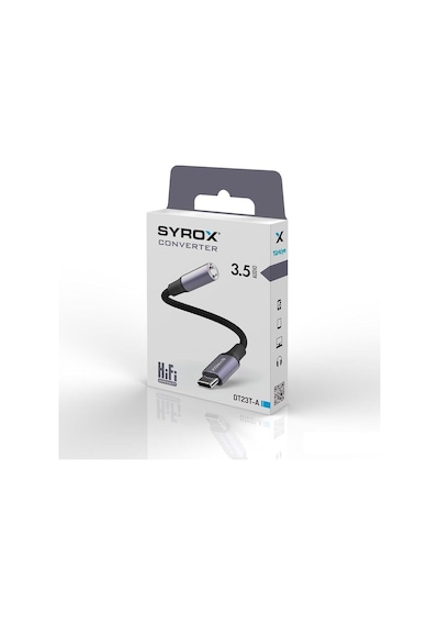 Syrox DT23t/A 3.5 Audio -Type C Dönüştürücü Syrox DT23t/A 3.5 Audio -Type C Dönüştürücü