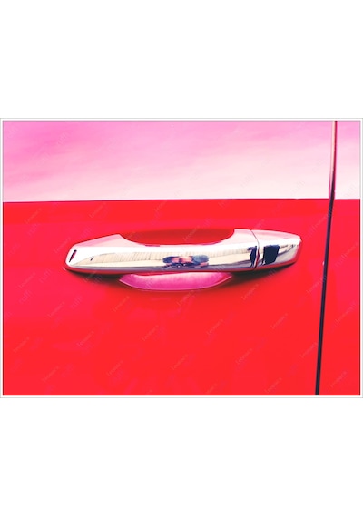 Vw Golf 6 Krom Kapı Kolu 2 Kapı 2009-2013 Arası P. Çelik