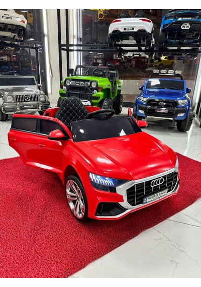 Audi Akülü Araba 12 Volt 0-5 Yaş Kırmızı