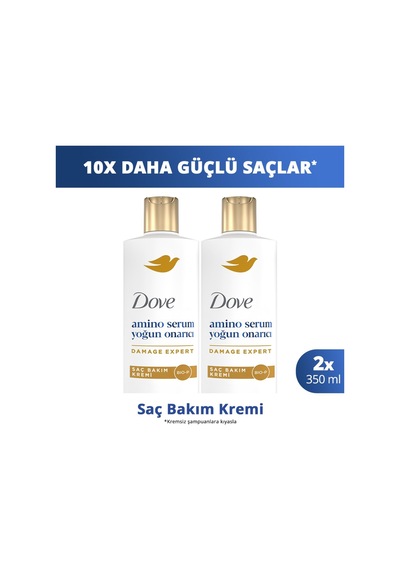 Saç Bakım Kremi Amino Serum Yoğun Onarıcı 350 Ml X2