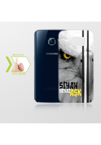 Kişiye Özel Samsung Galaxy S6 Ince Şeffaf Silikon Telefon Kapağı (500613207)